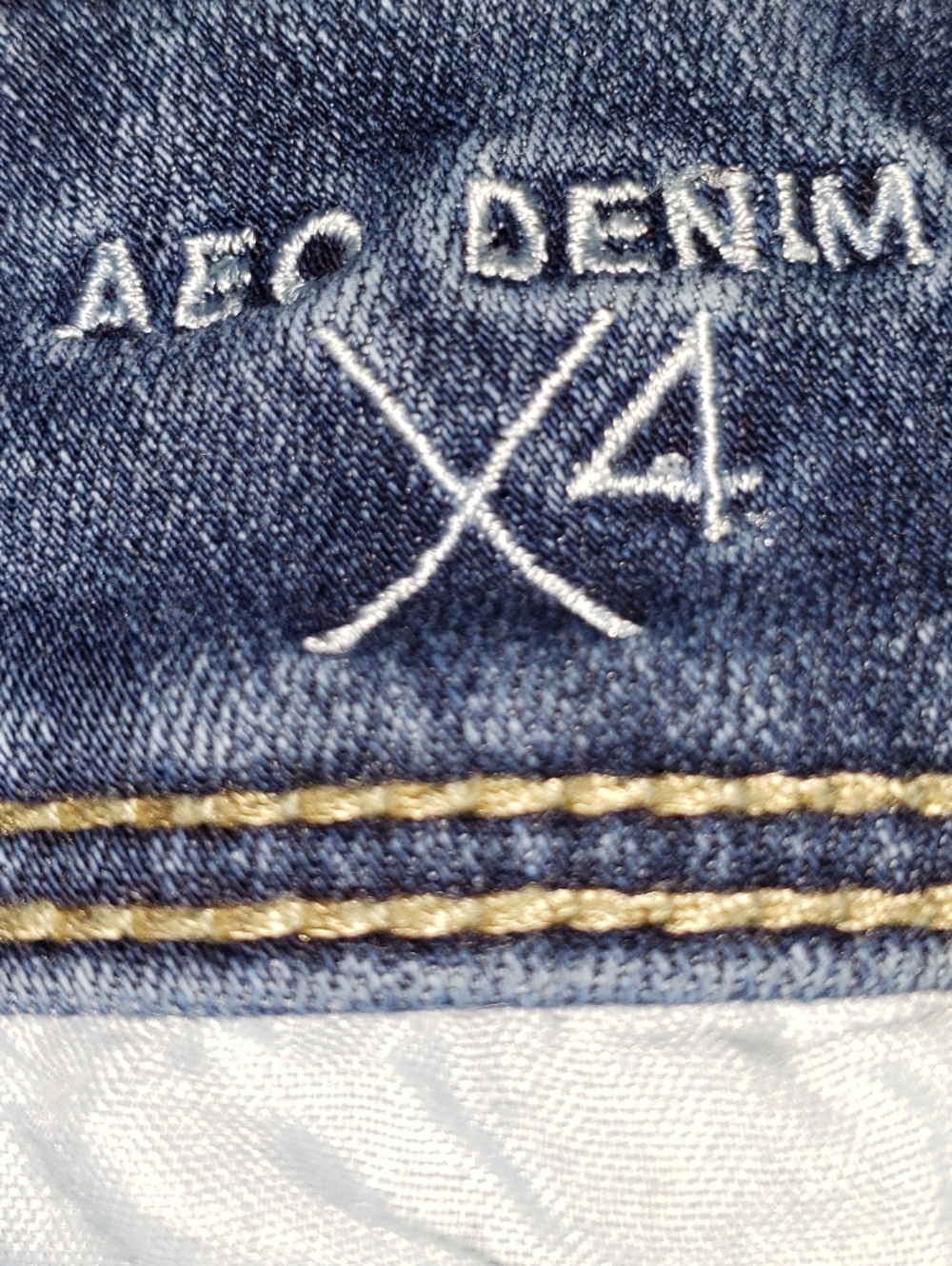 Vintage Y2K American Eagle Stretch Low Rise Kick Boot Jeans - Picture 5 of 6